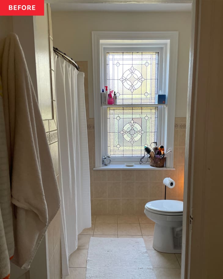 Before & After A Designer Updates Her Bathroom Without Stripping Away